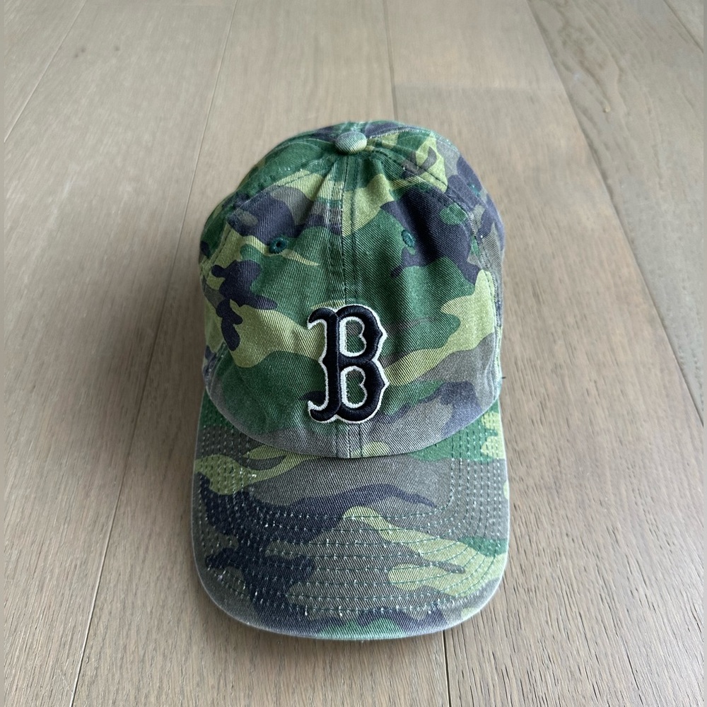 ‘47 Brand Camo Red Sox Hat